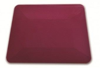 Purple 4 inch teflon card